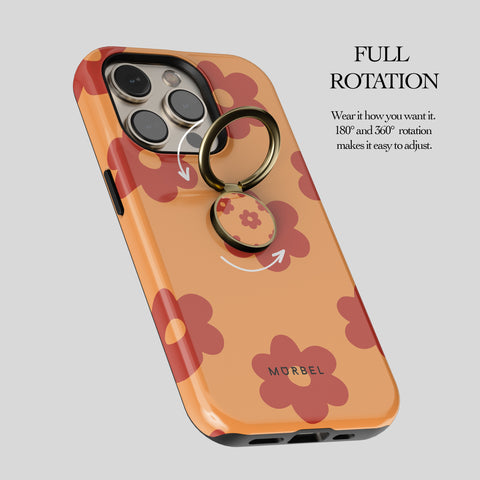 Tangerine Floral